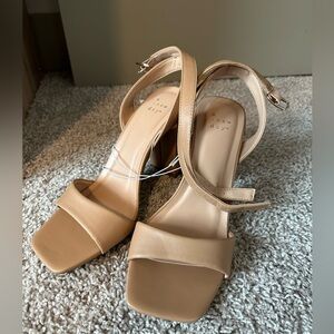 Tan A New Day heeled sandals